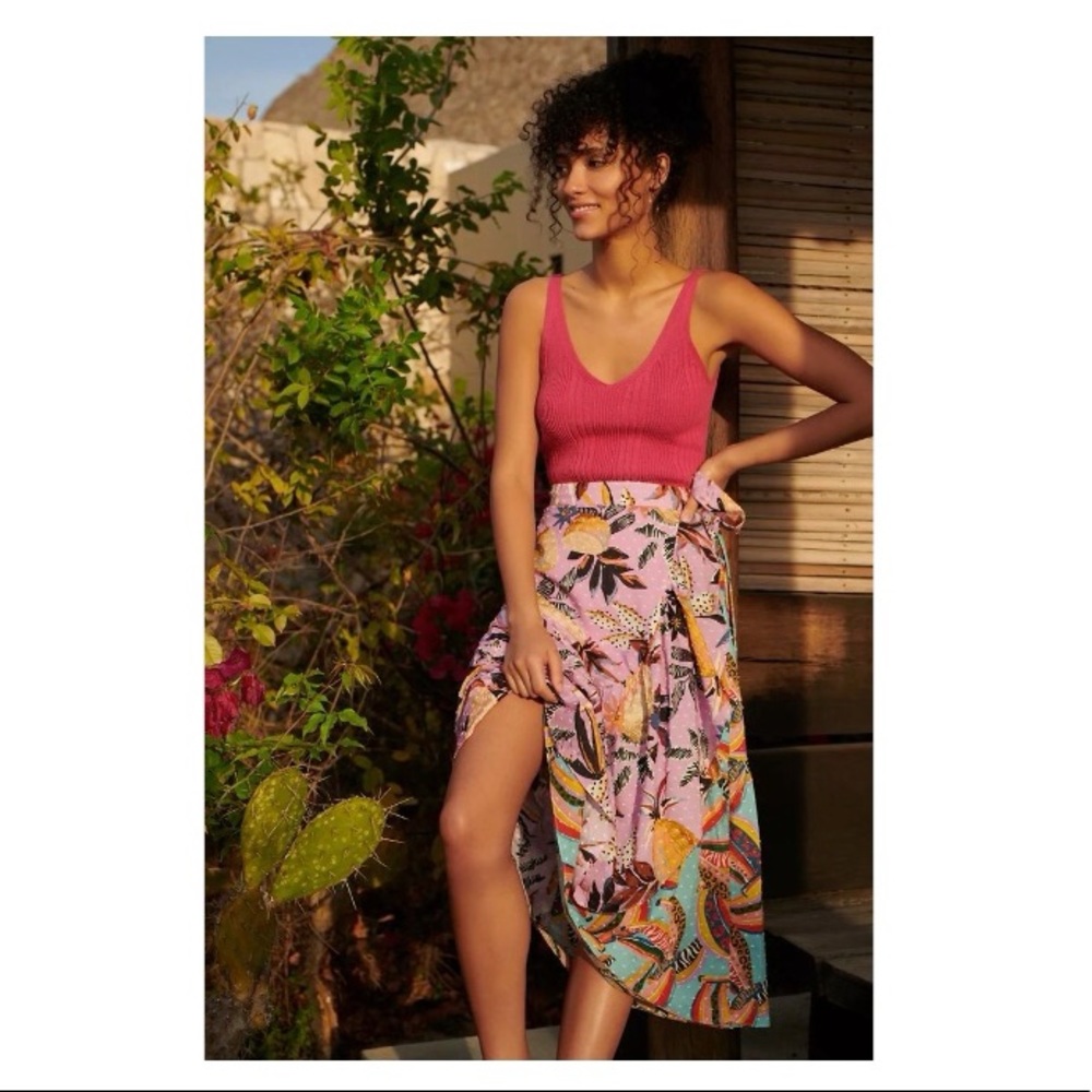 🍍Farm Rio Wrap Skirt